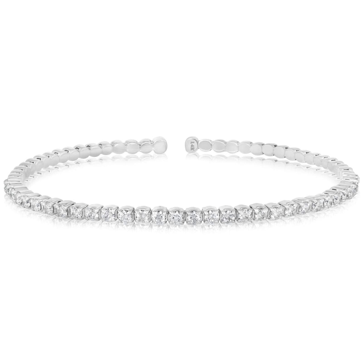 1 Carat Diamond Flex Cuff Bracelet