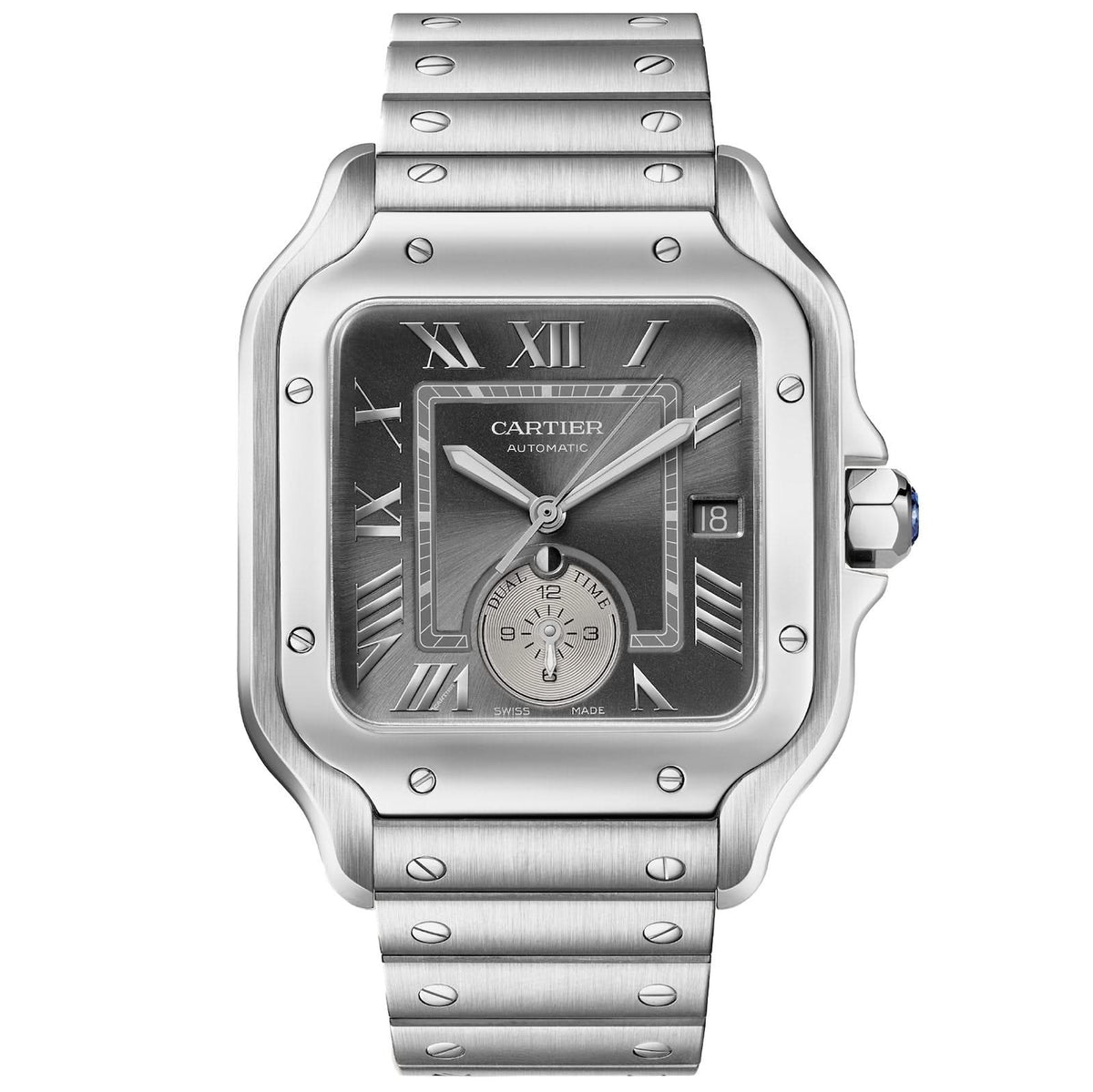 CARTIER Santos Dual Time 40mm Watch