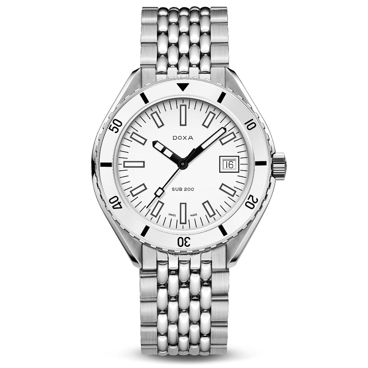 DOXA SUB 200 Whitepearl Watch