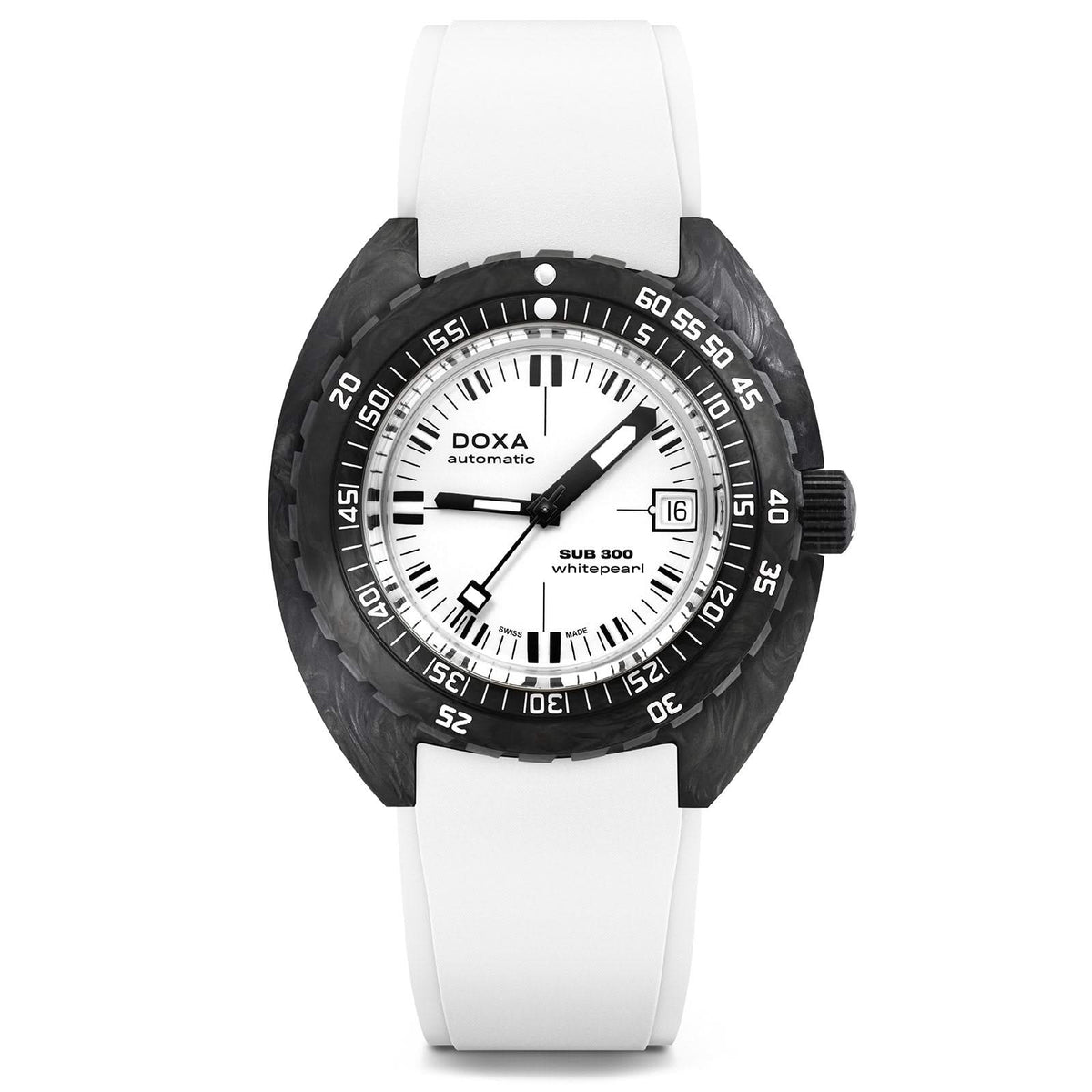 DOXA SUB 300 Carbon Whitepearl Watch