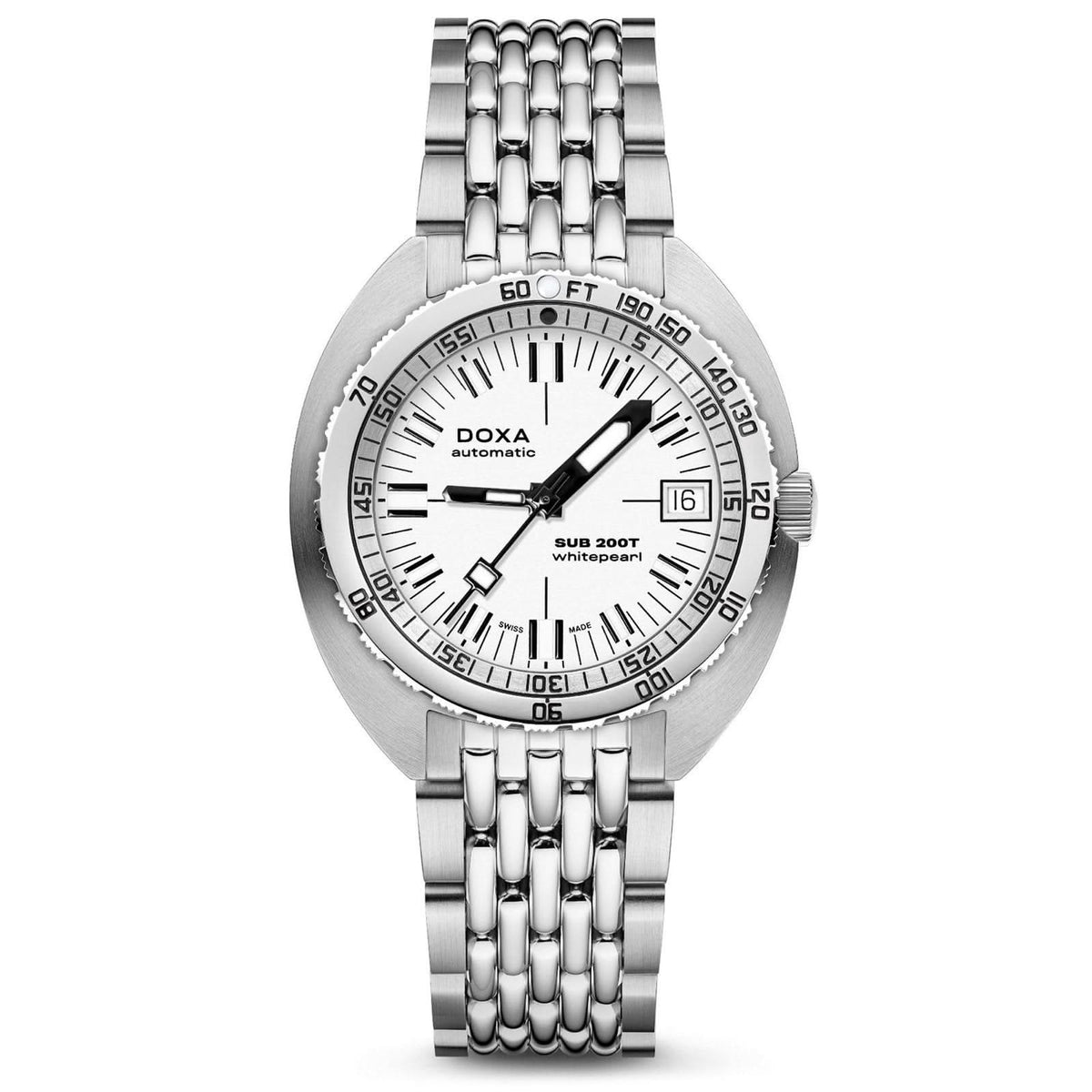 DOXA SUB 200T Whitepearl Watch