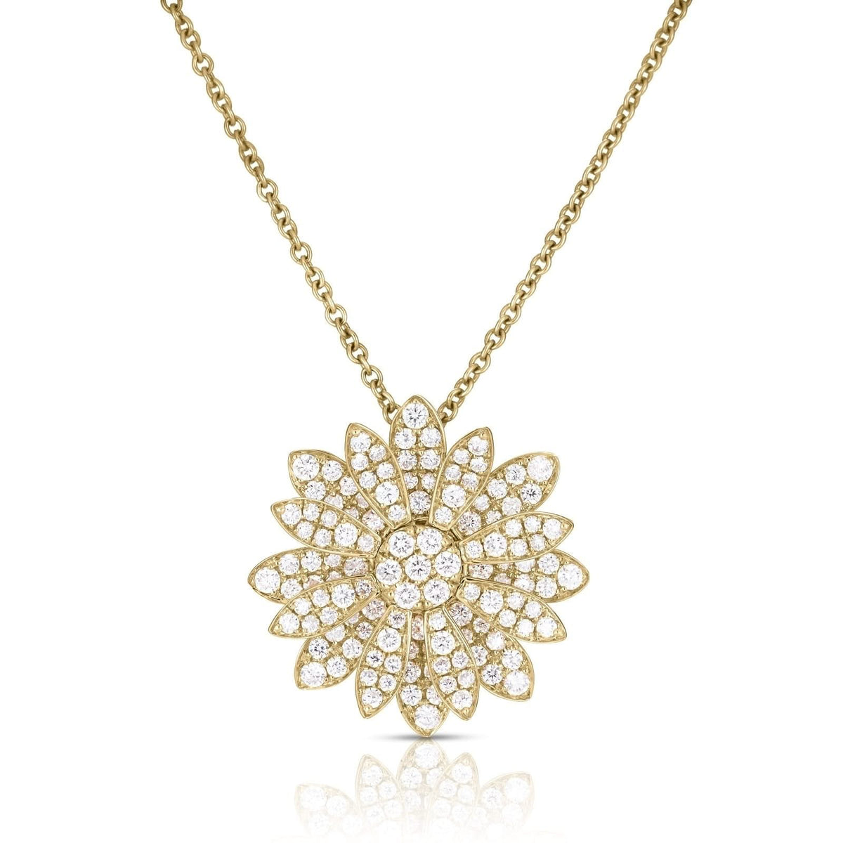 ROBERTO COIN Pave Diamond Margherita Pendant