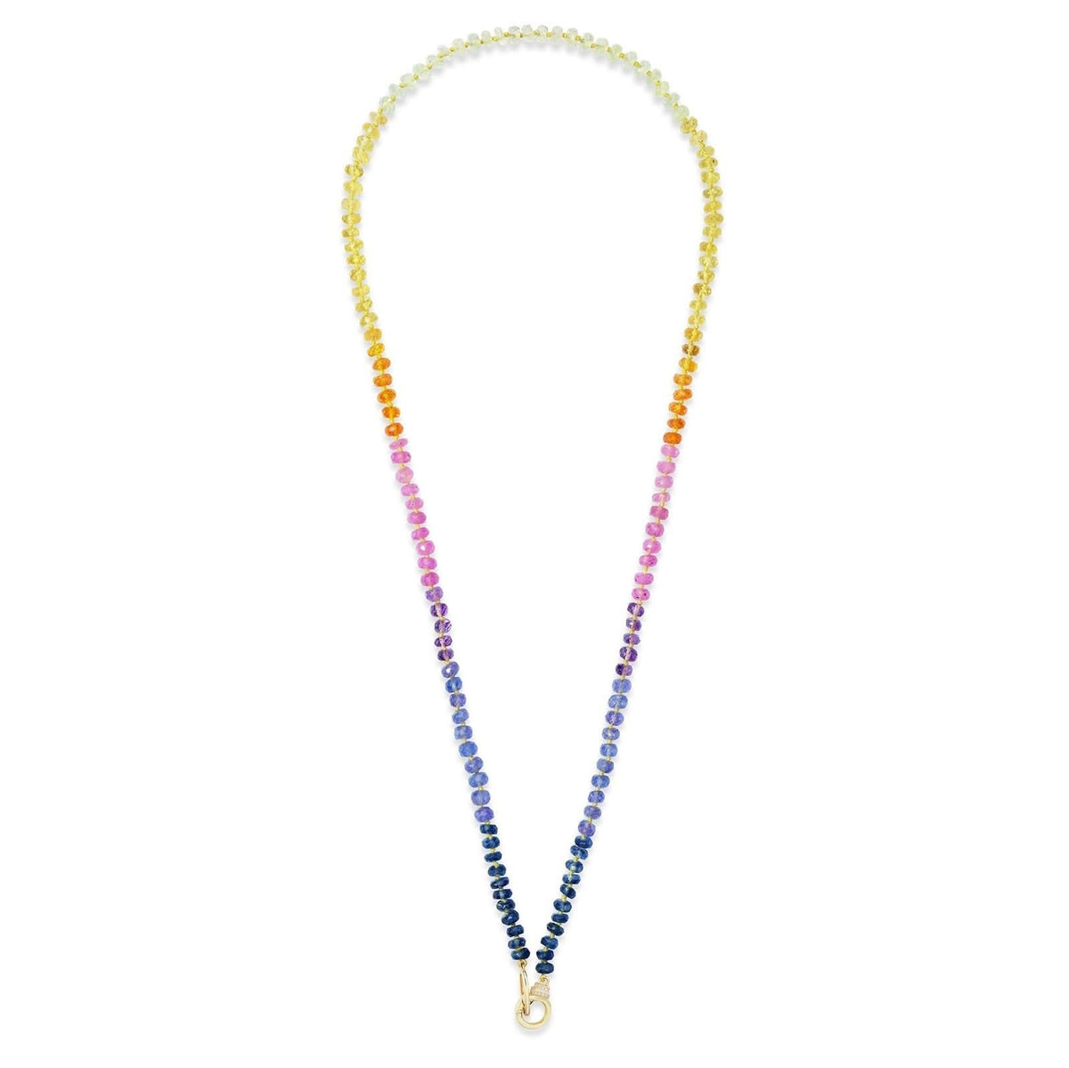 SORELLINA Small Ziggy Beaded Necklace