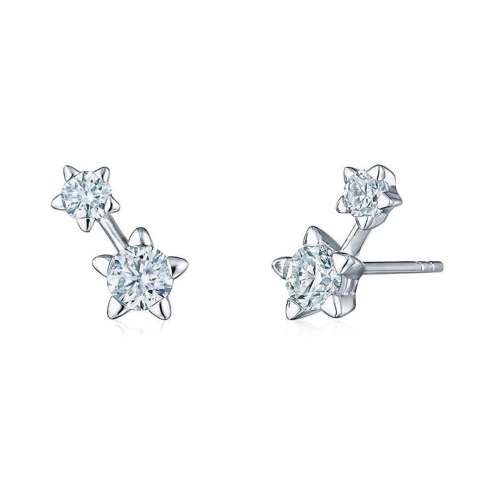 KWIAT Starry Night Duo Diamond Earrings