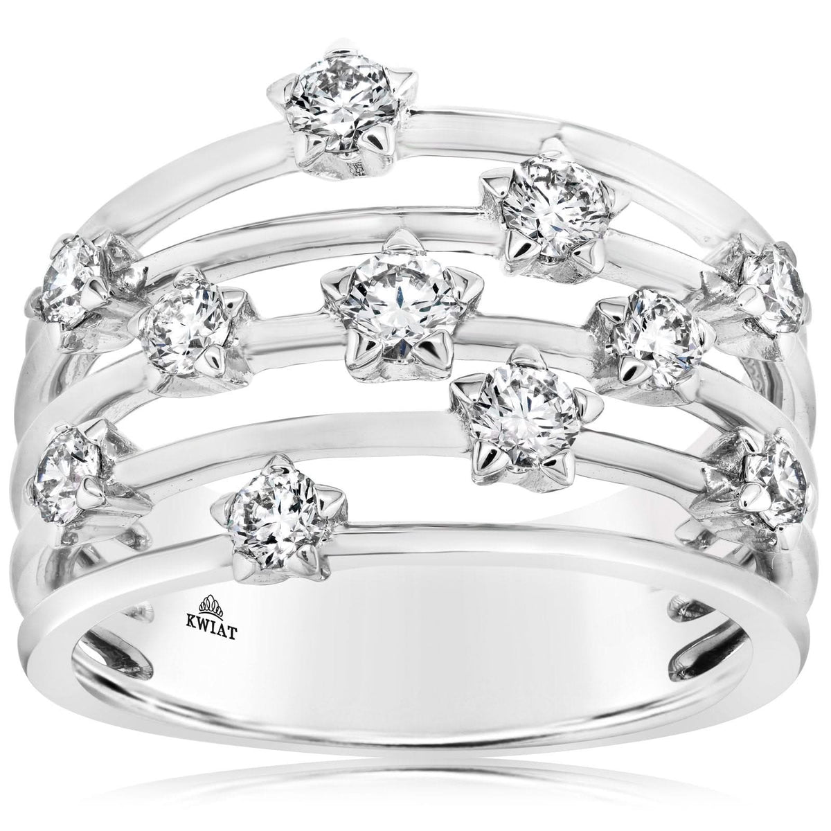 KWIAT Starry Night Multi-Row Diamond Ring