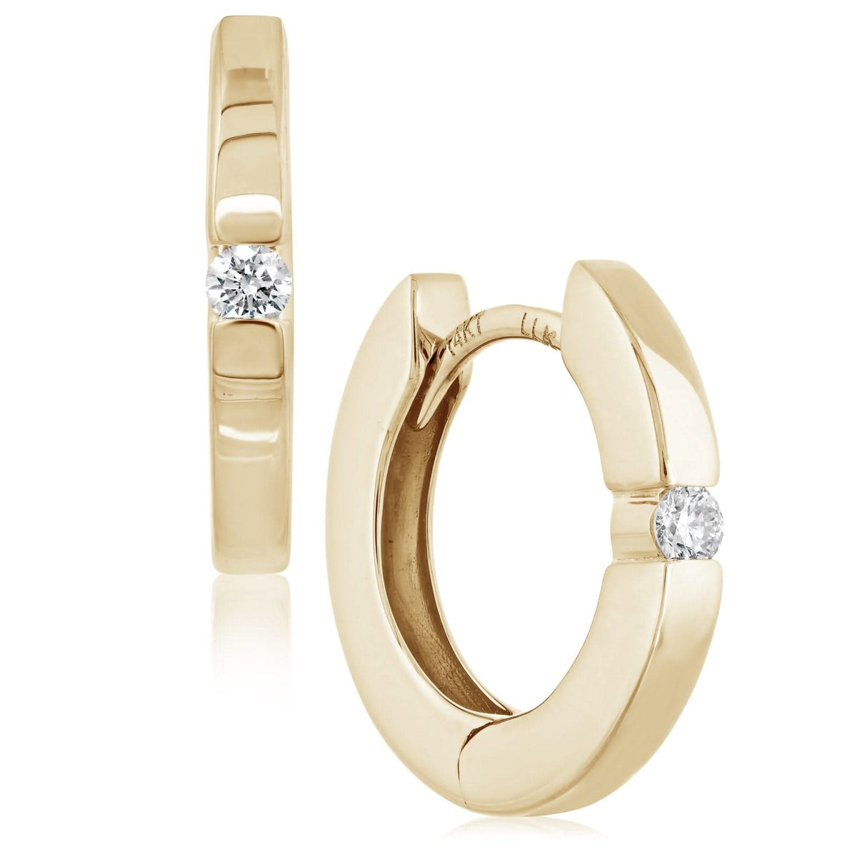 Mini Diamond Huggies