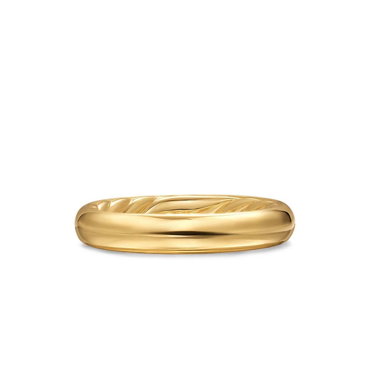 DY Mercer® Band Ring in 18K Yellow Gold, 3.7mm