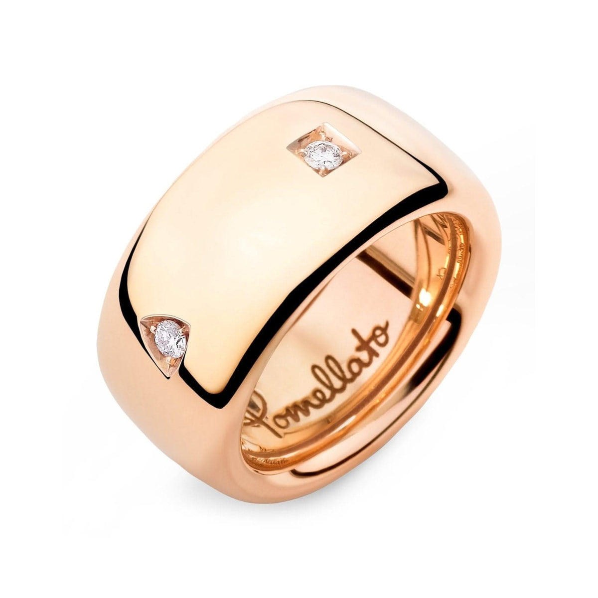 POMELLATO Iconica Medium-Large Diamond Ring
