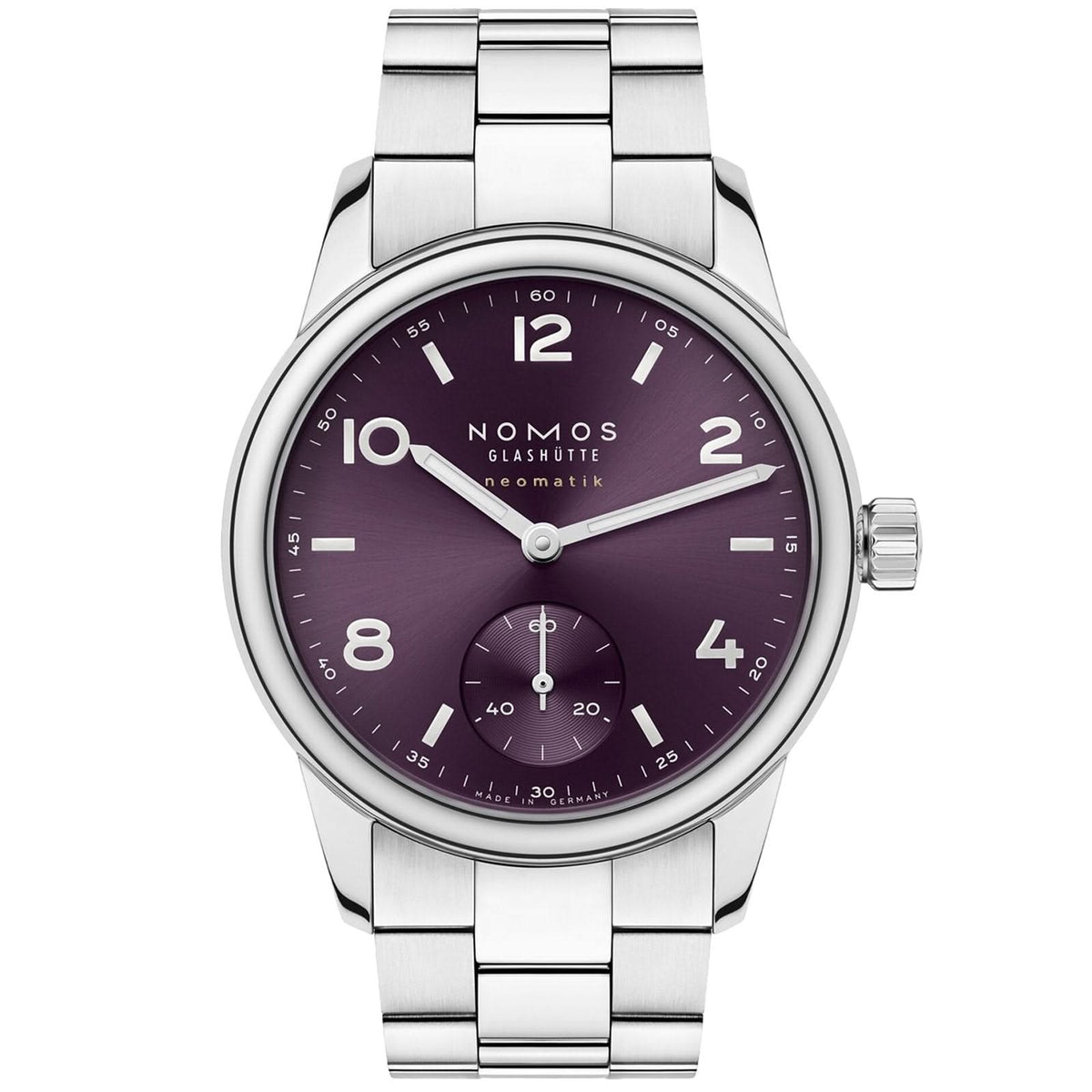 NOMOS Club Sport Neomatik Purple 34mm Watch