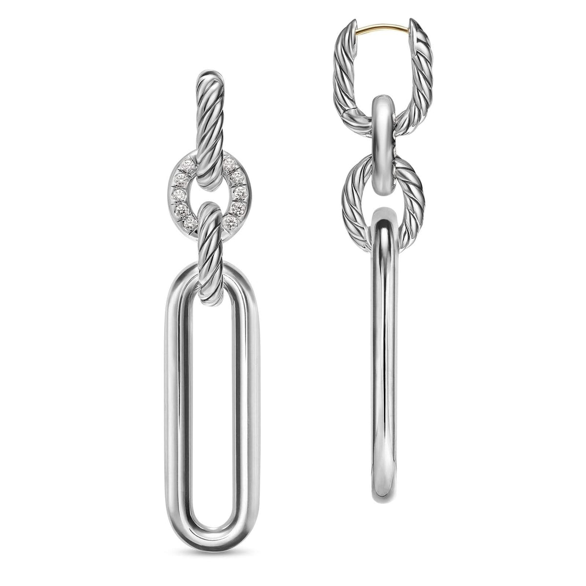 DAVID YURMAN Lexington Double Link Drop Earrings
