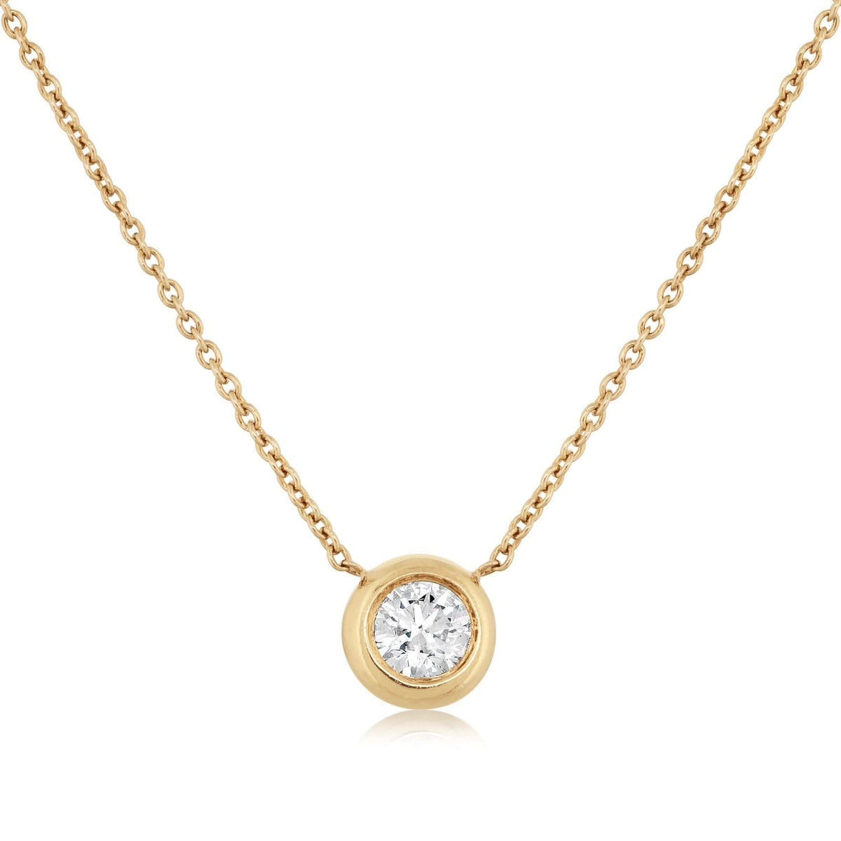 Estate Roberto Coin Diamond Pendant Necklace