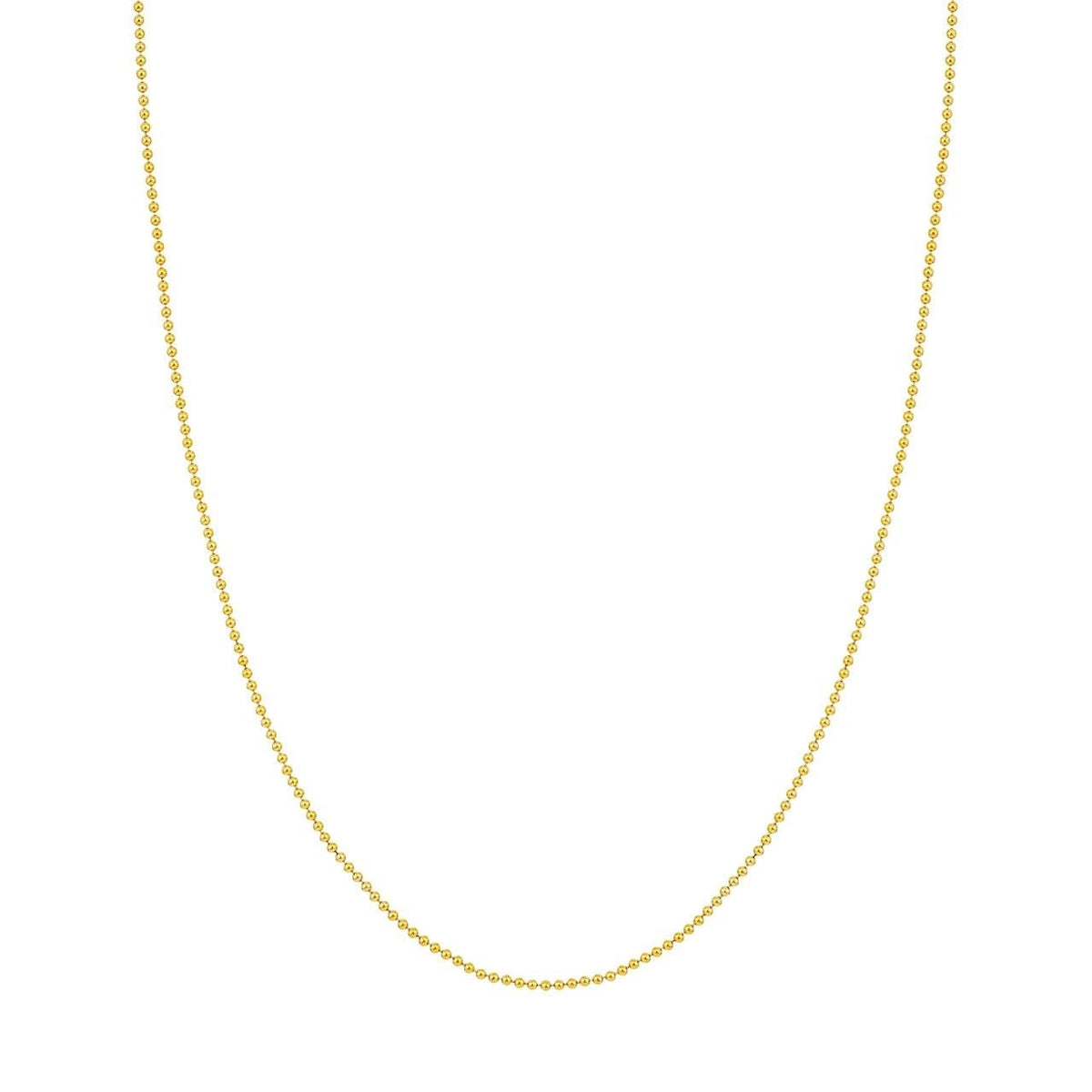 1.5mm 18" Beaded Chain