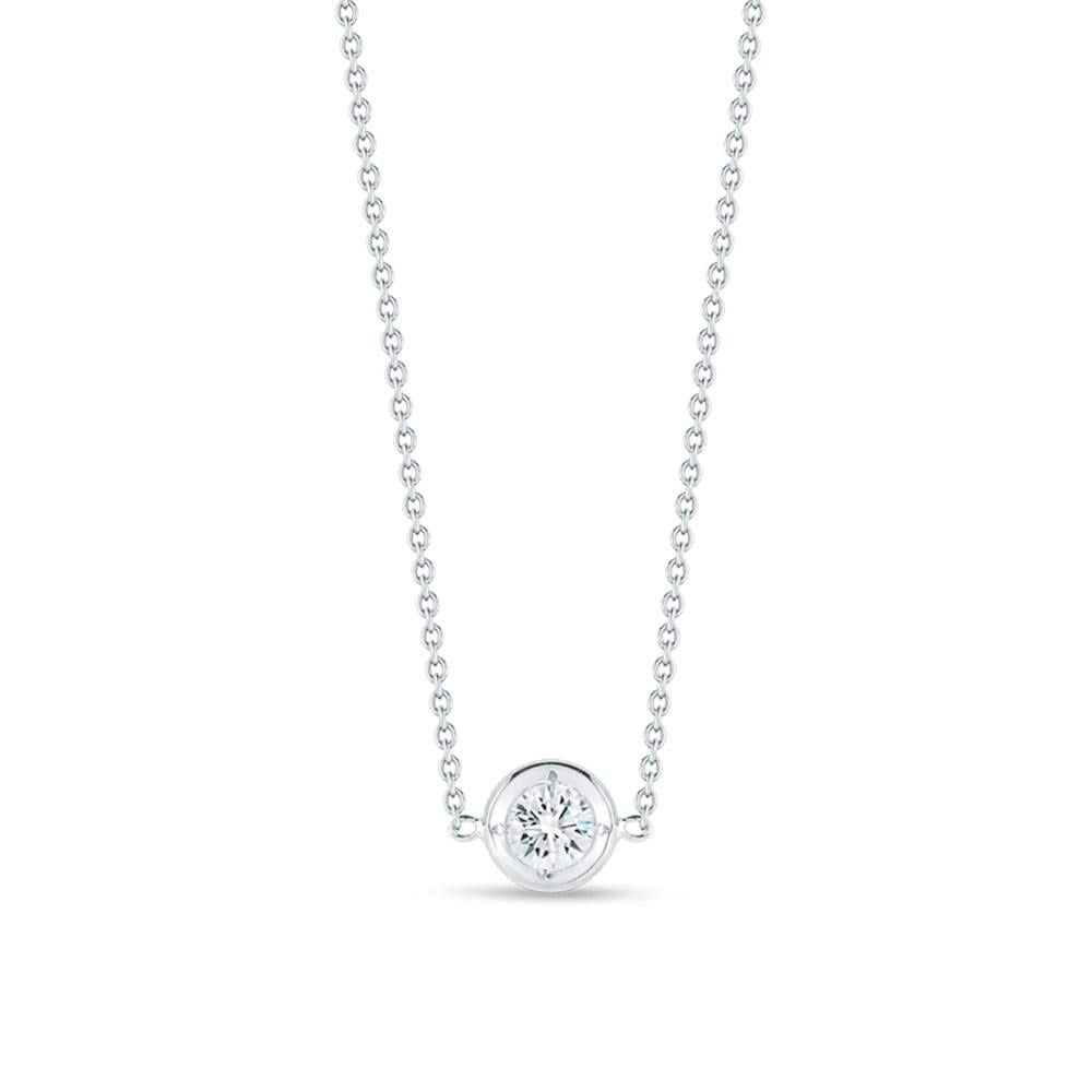 ROBERTO COIN Bezel Diamond Necklace