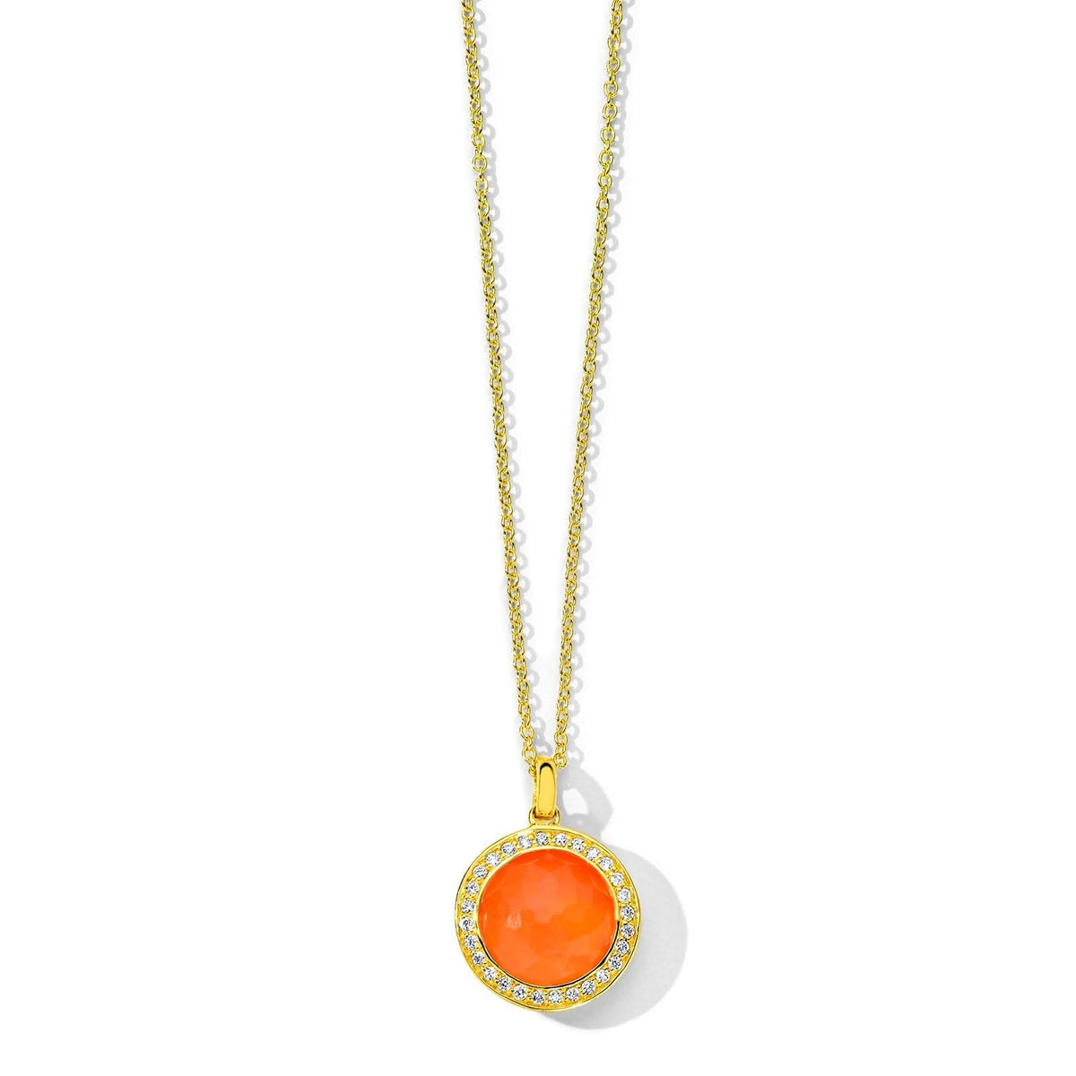 IPPOLITA Mini Lollipop Orange Carnelian Necklace