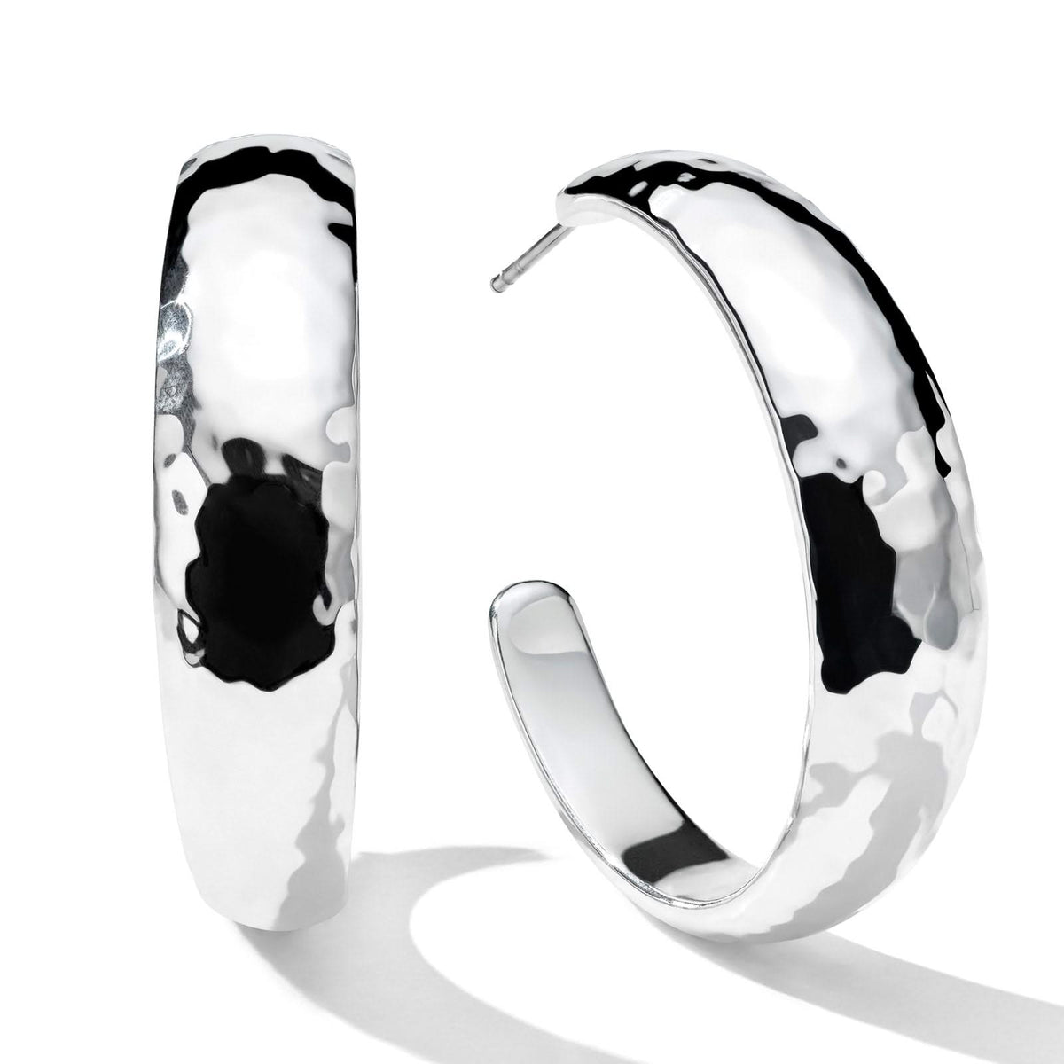 IPPOLITA Classico #3 Hammered Hoops