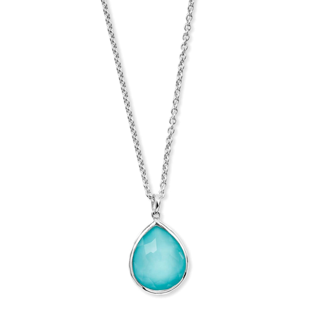 IPPOLITA Rock Candy Teardrop Necklace in Turquoise