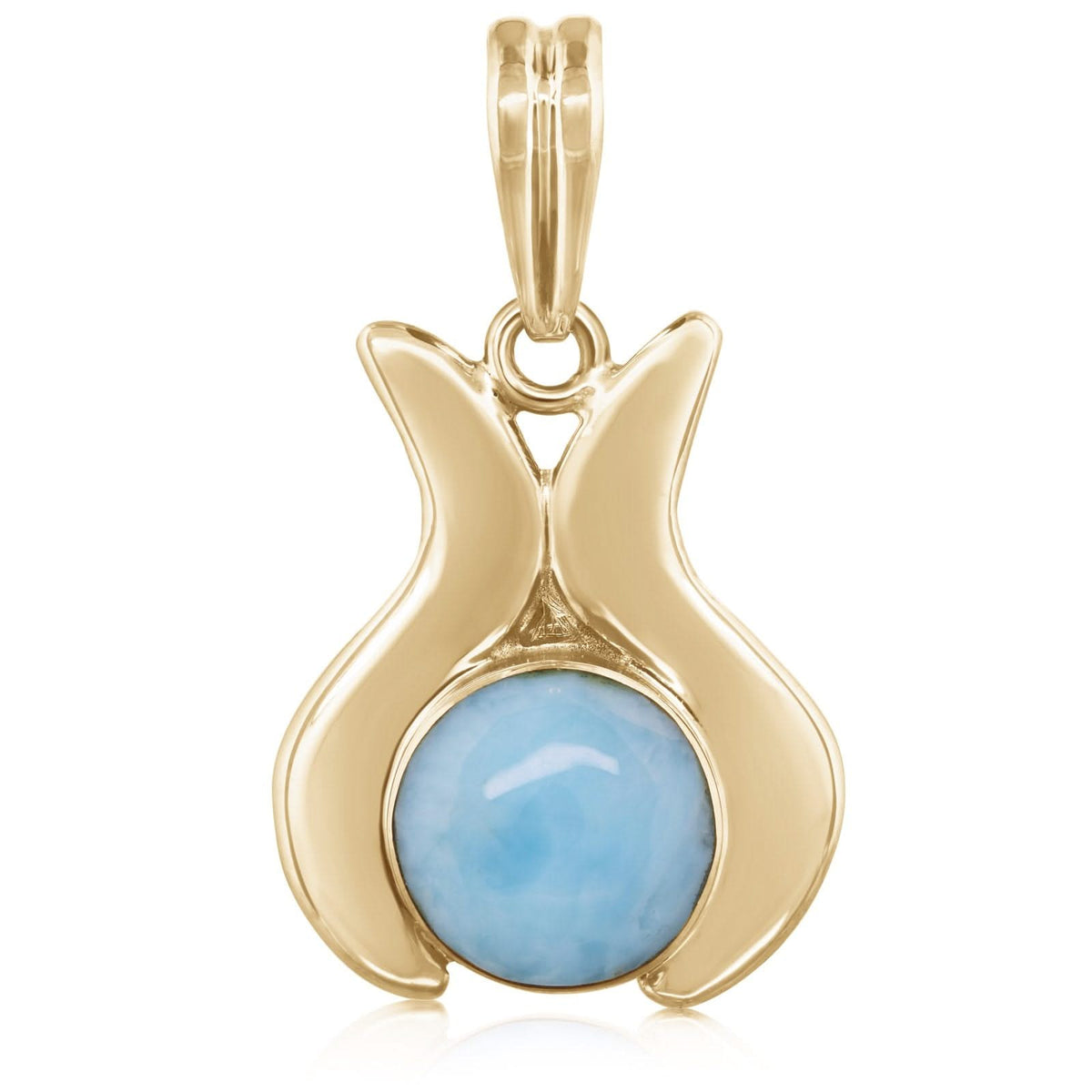 Estate Larimar Pendant