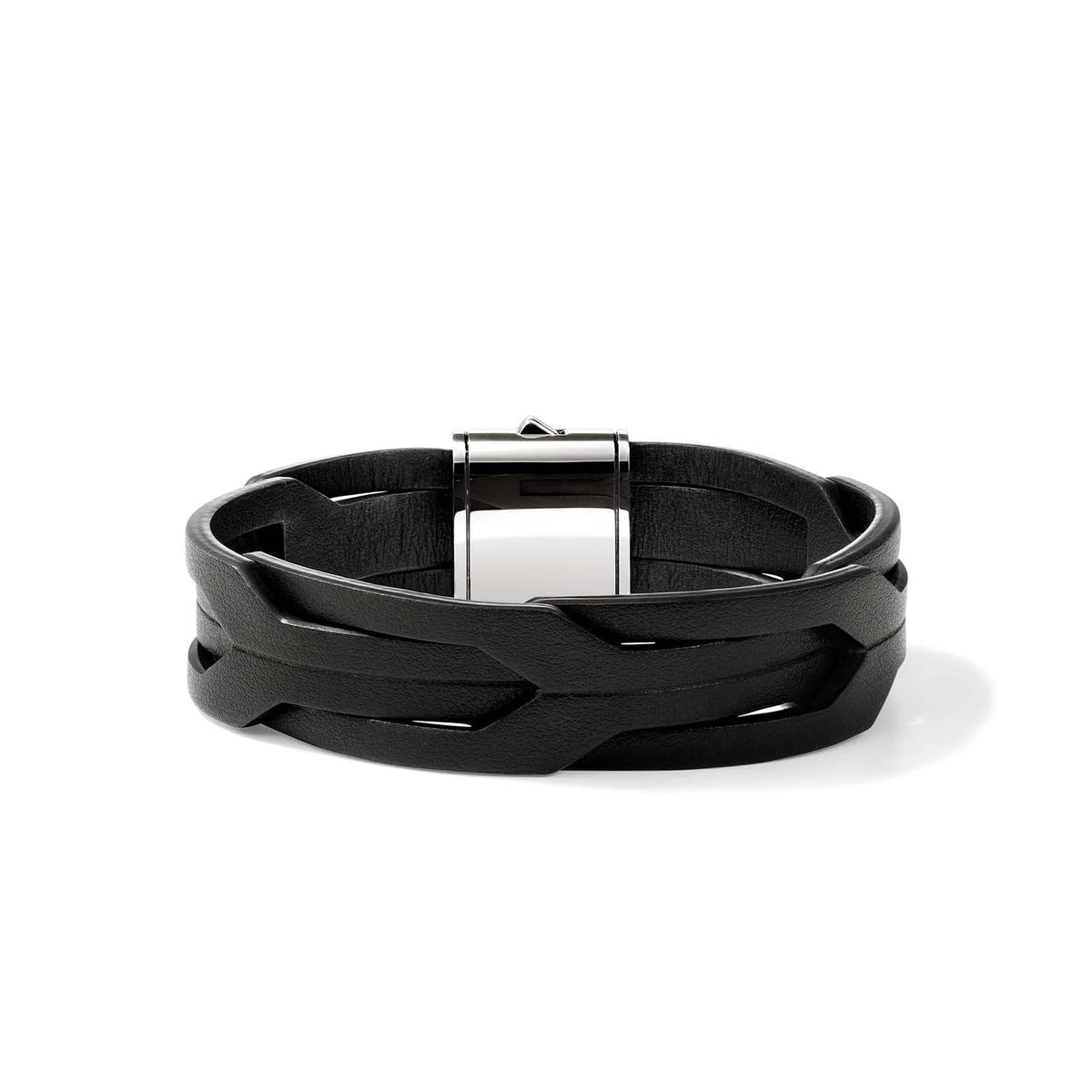 JOHN HARDY Icon 50 Woven Leather Bracelet