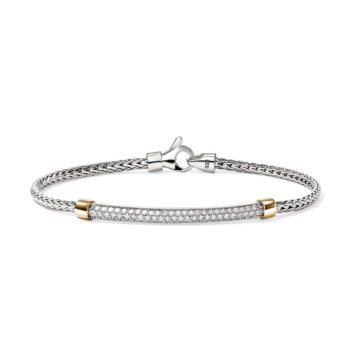 JOHN HARDY Essential Diamond Bar Bracelet