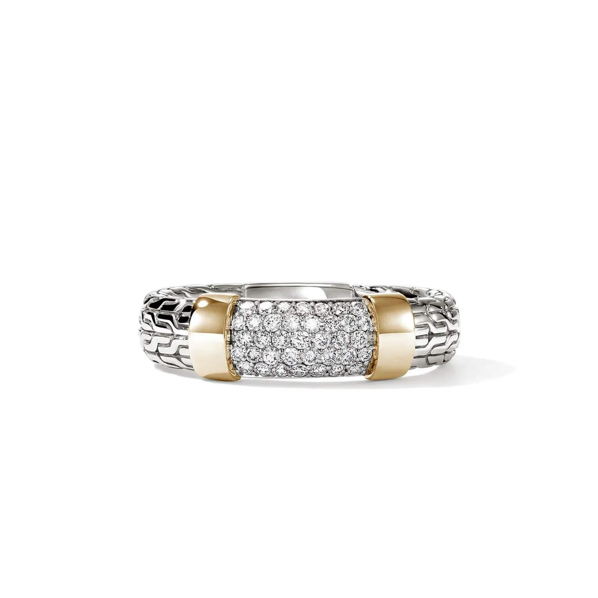 JOHN HARDY 5mm Essential Diamond Ring