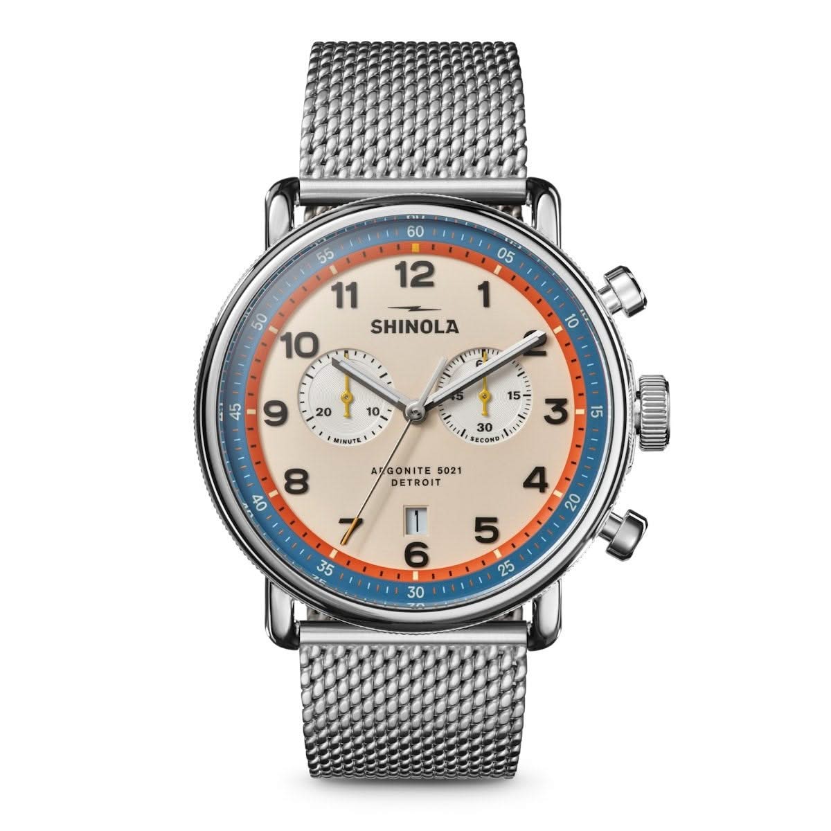 SHINOLA Canfield Chrono Model C56 43mm Watch