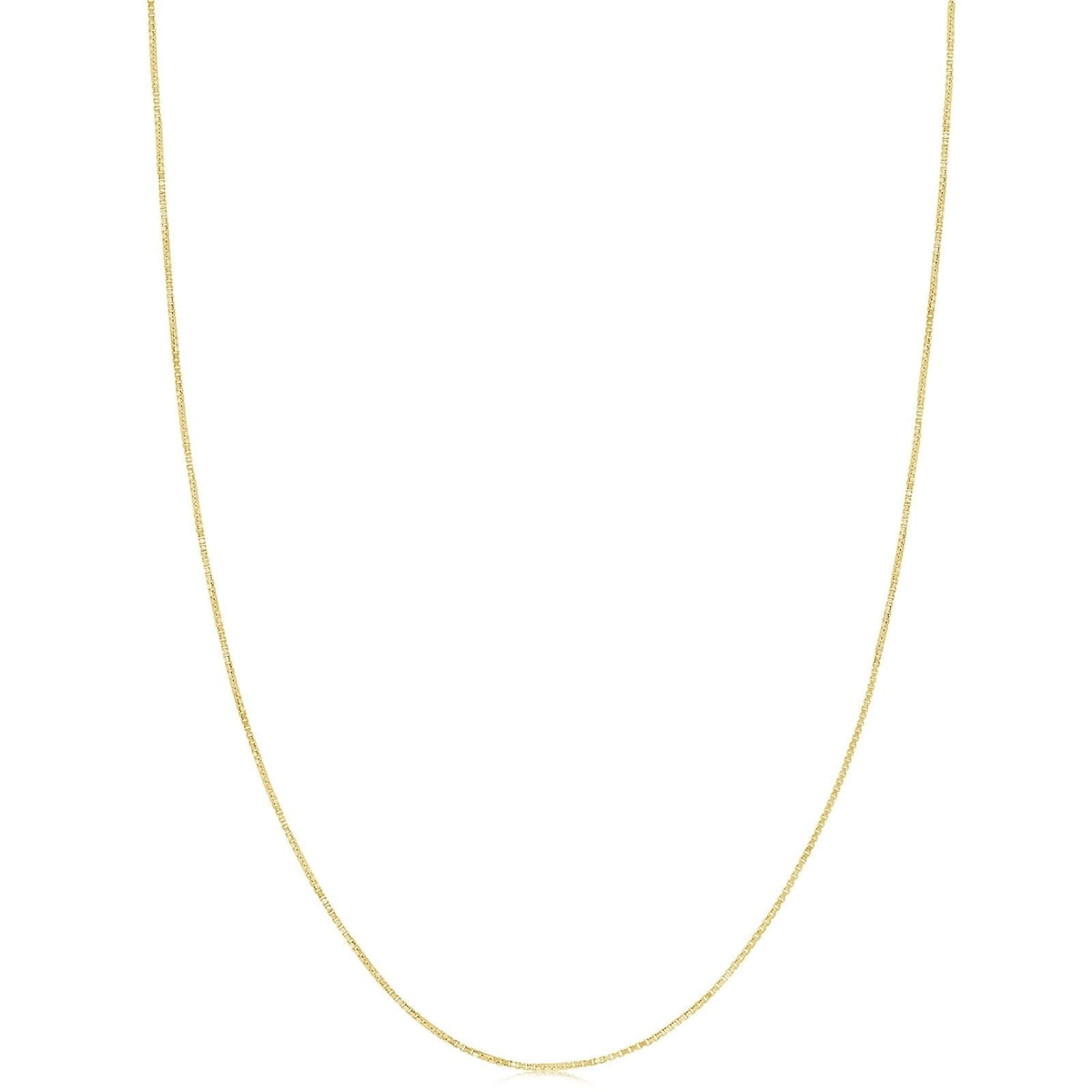 Estate 24" 1mm Width Box Chain Necklace