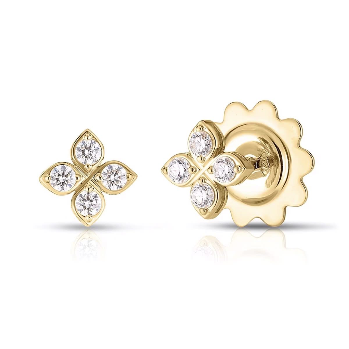 ROBERTO COIN Love in Verona Diamond Stud Earrings