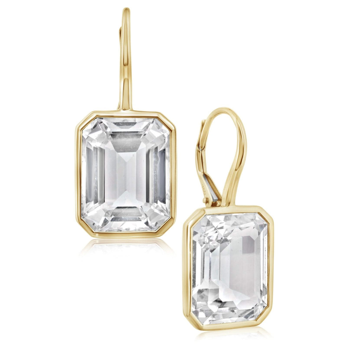 PIRANESI White Topaz Earrings