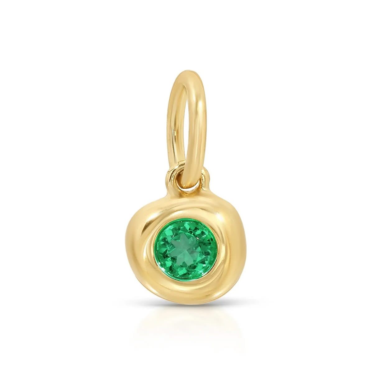 EF COLLECTION Emerald Birthstone Pillow Charm