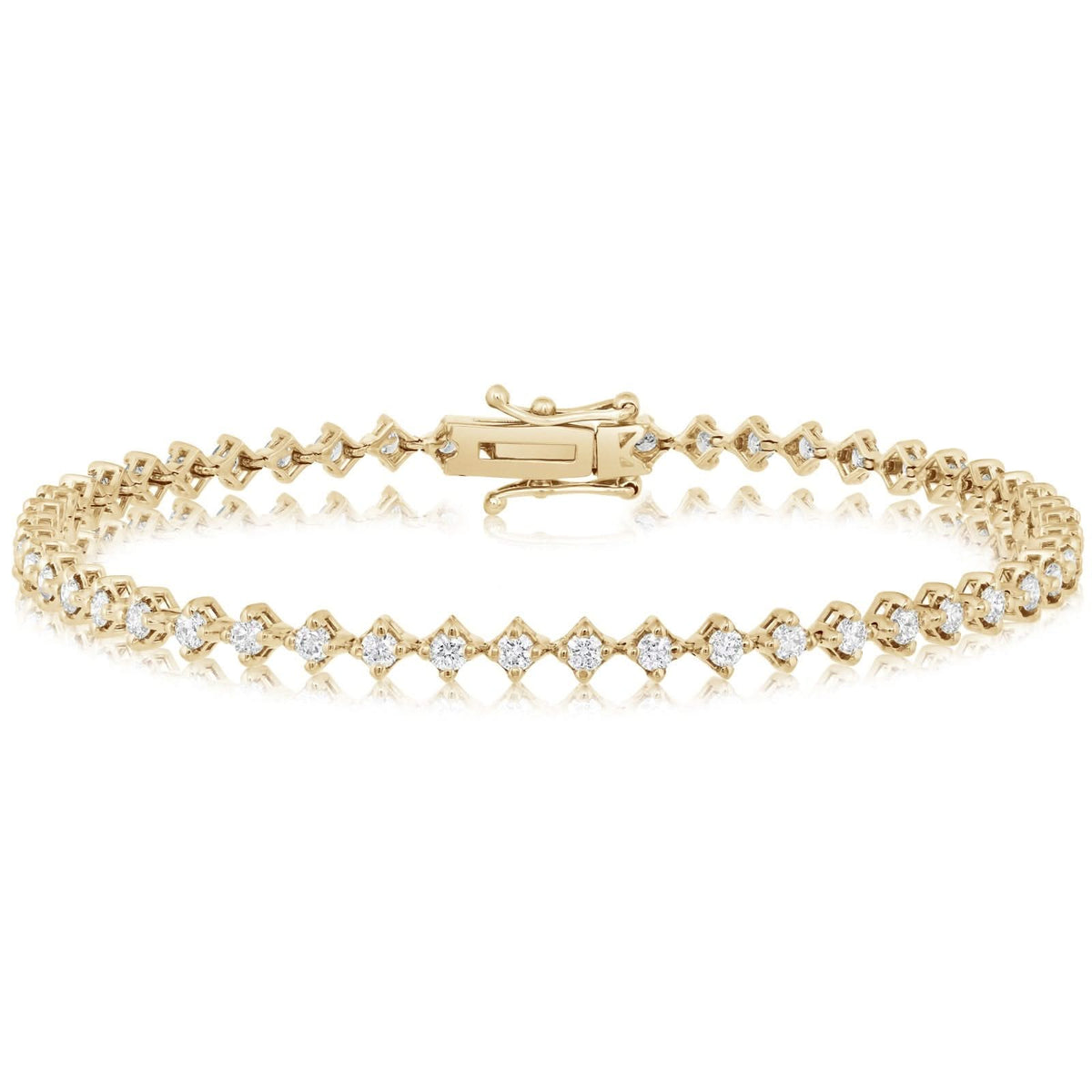1.62 Carat Diamond Tennis Bracelet