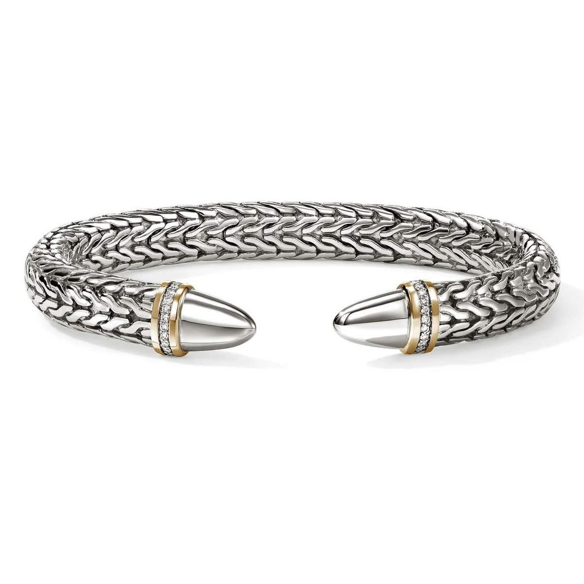 JOHN HARDY Spear 50 Diamond Flex Cuff