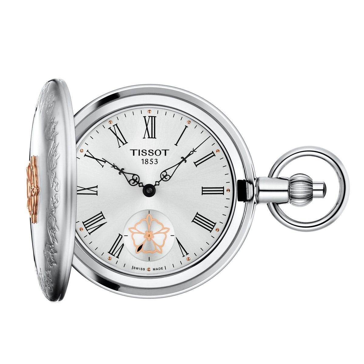 TISSOT Double Savonnette Mechanical 49.8mm Pocket Watch