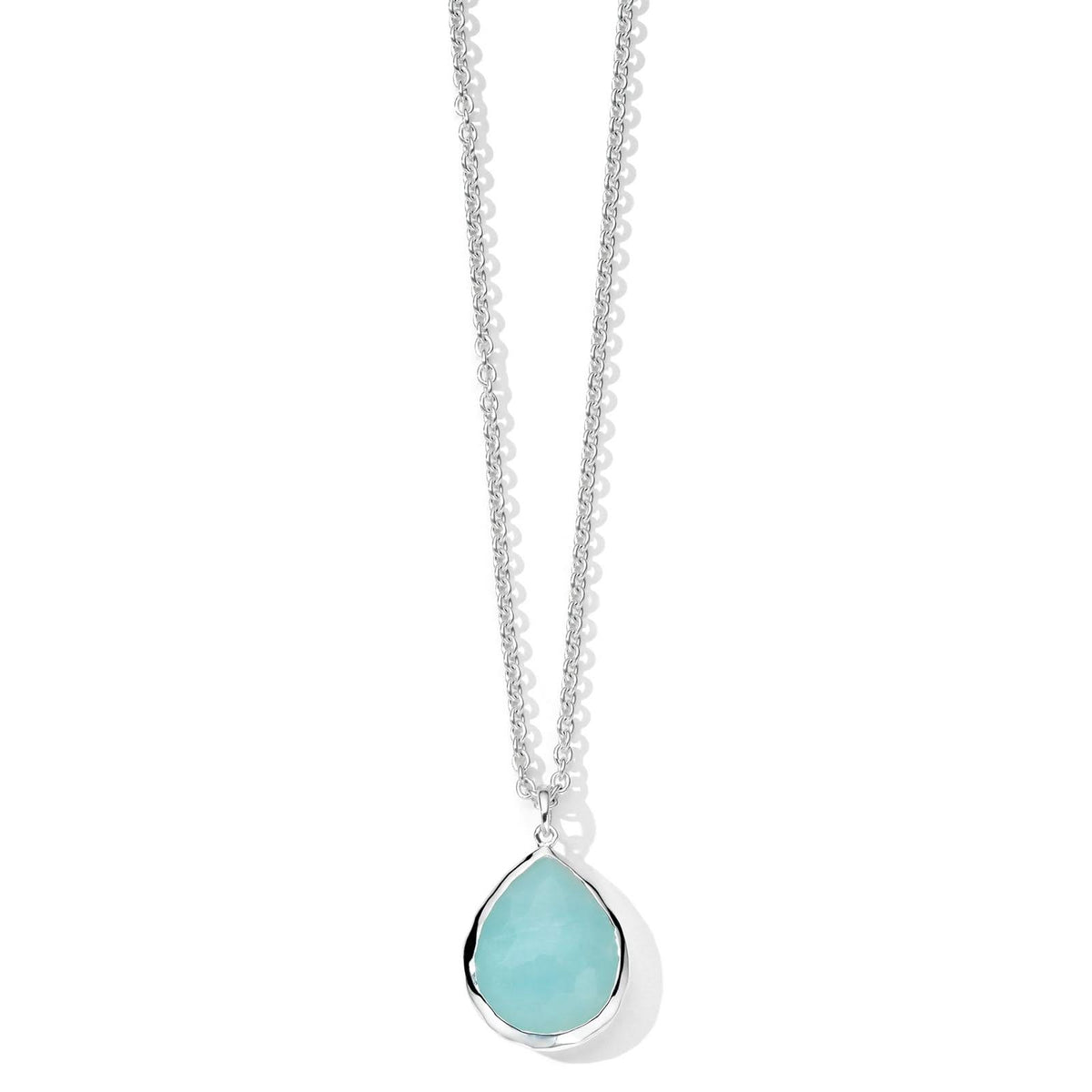 IPPOLITA Rock Candy Teardrop Necklace in Blue Quartz
