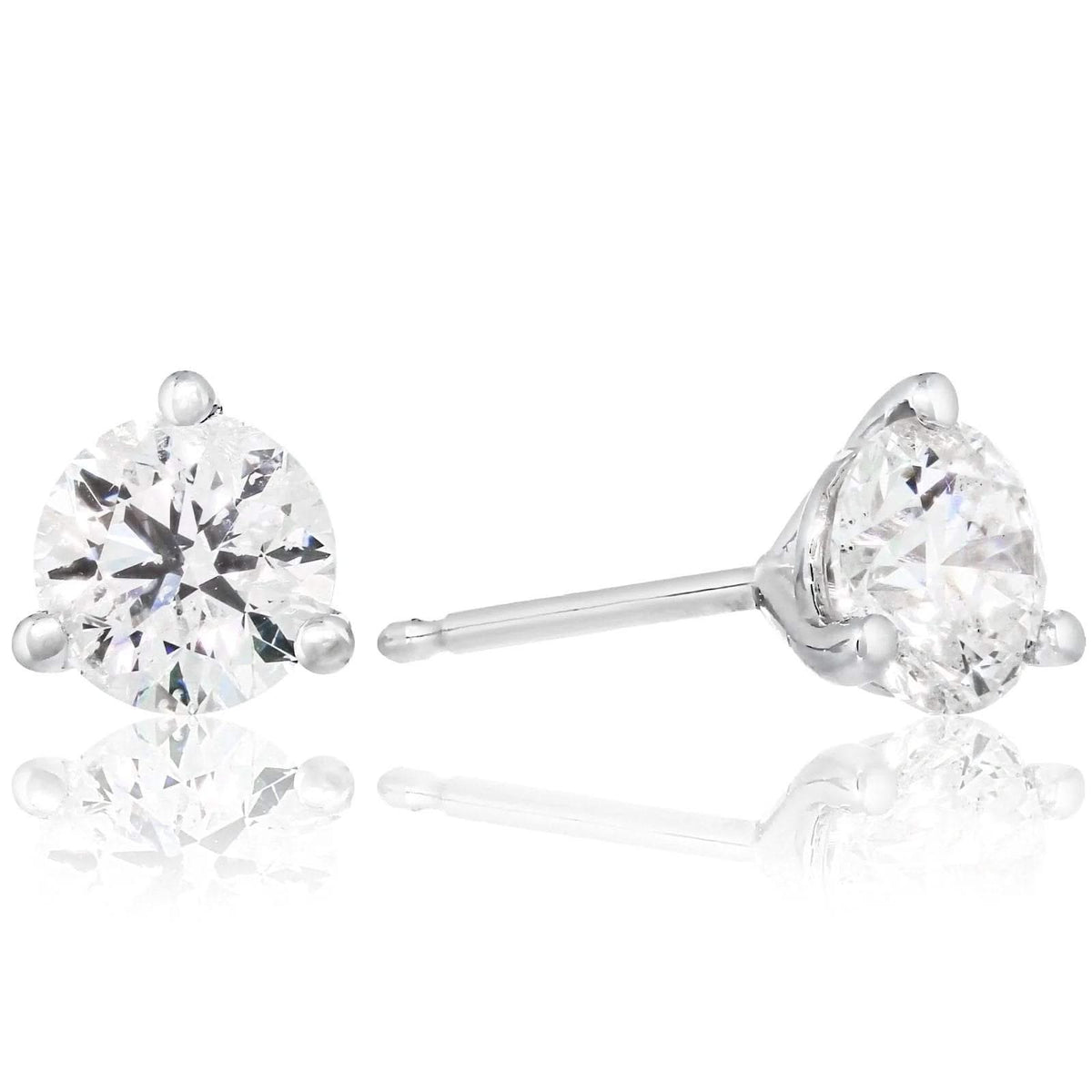 1 Carat Diamond Studs