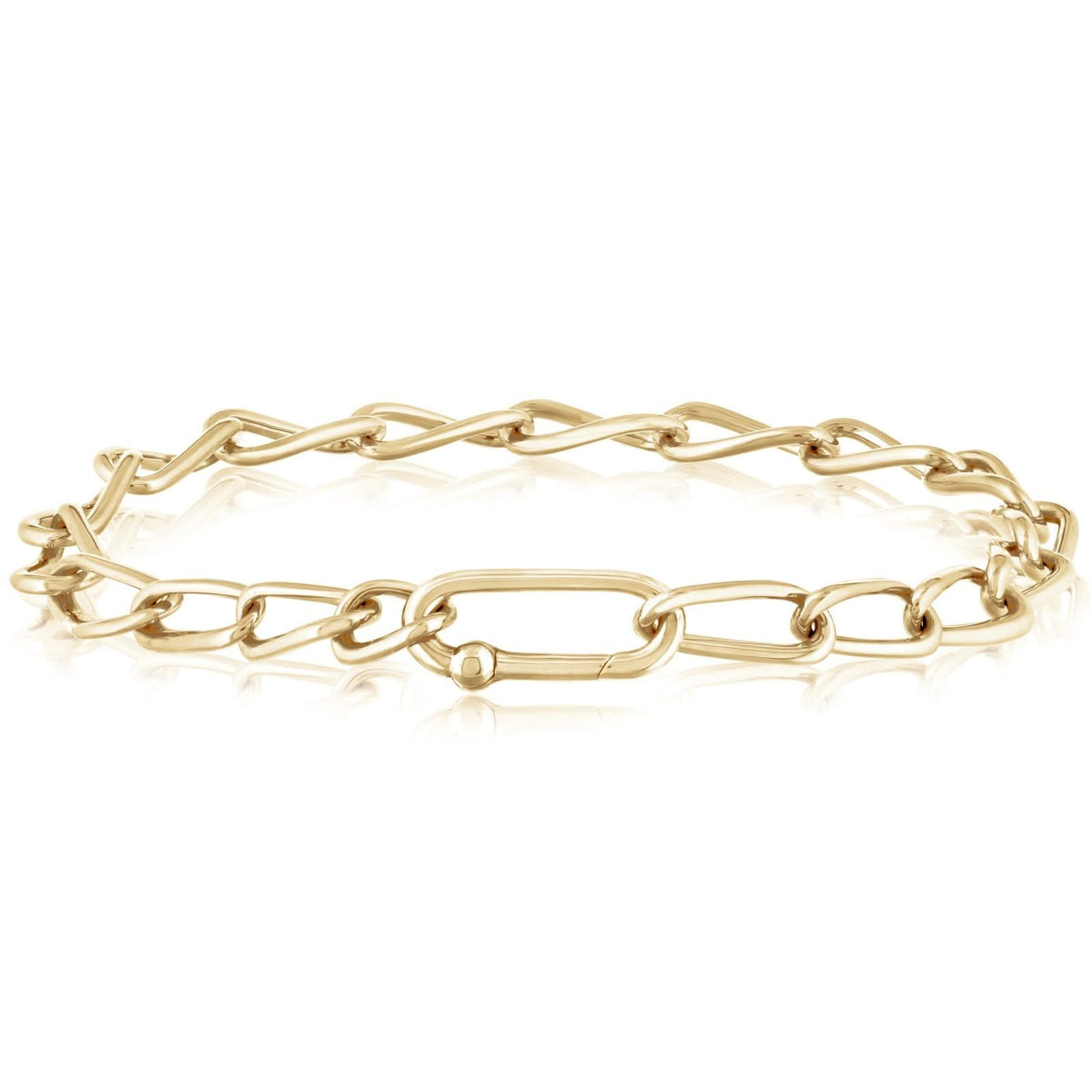 Twisted Paperclip Bracelet