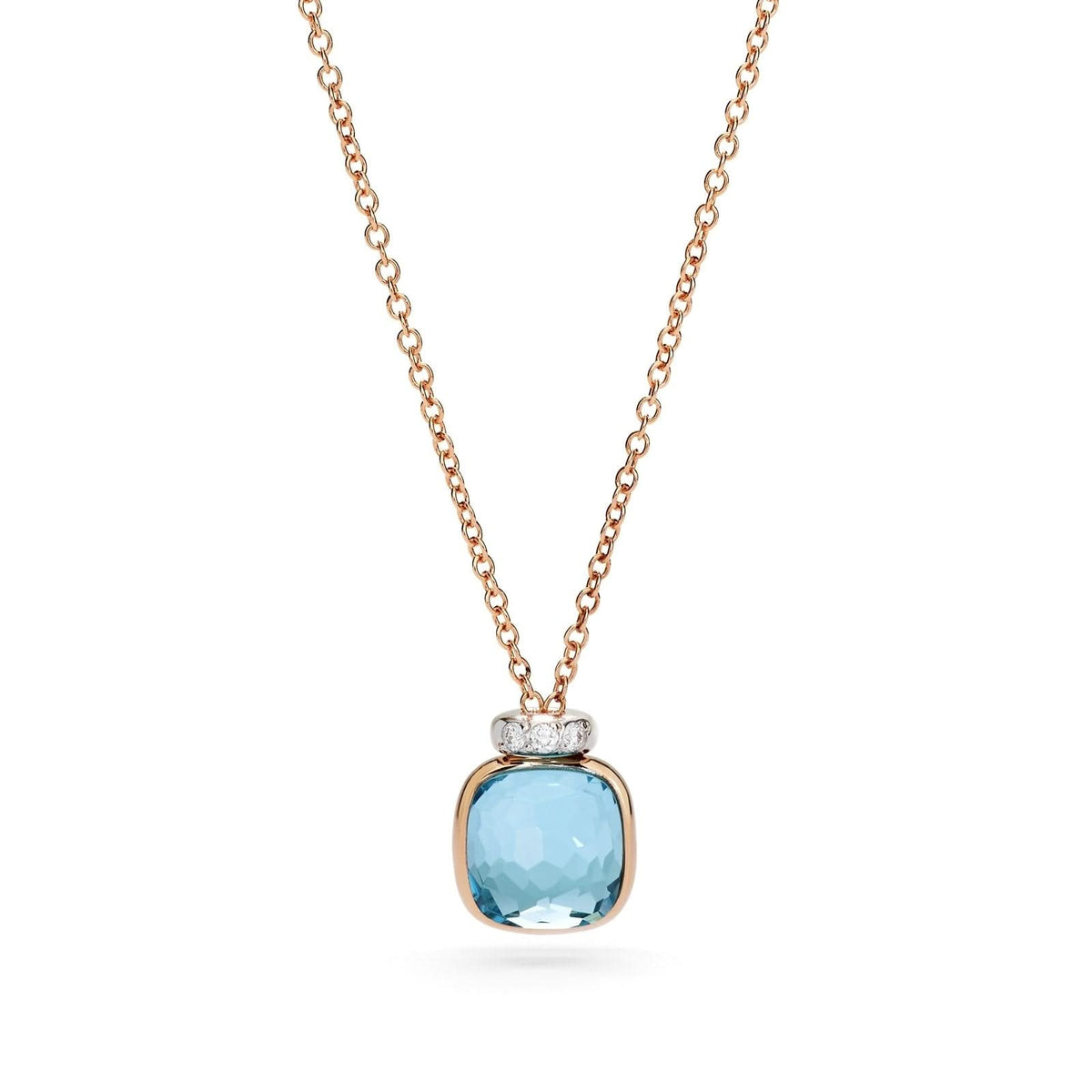 POMELLATO Nudo Mini Blue Topaz Pendant