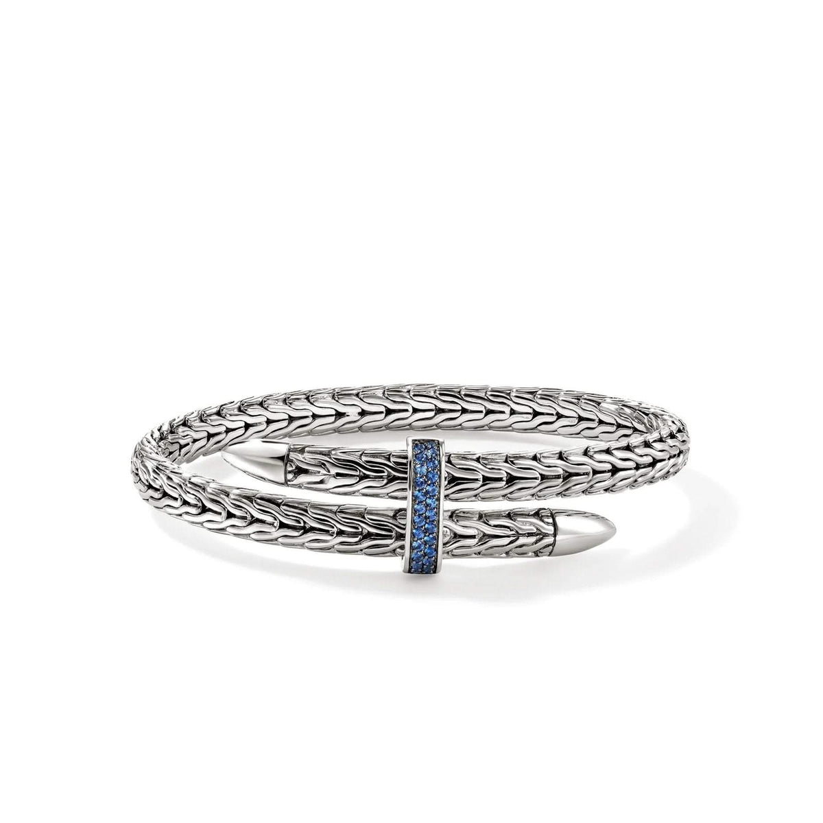 JOHN HARDY Spear Blue Sapphire Flex Cuff