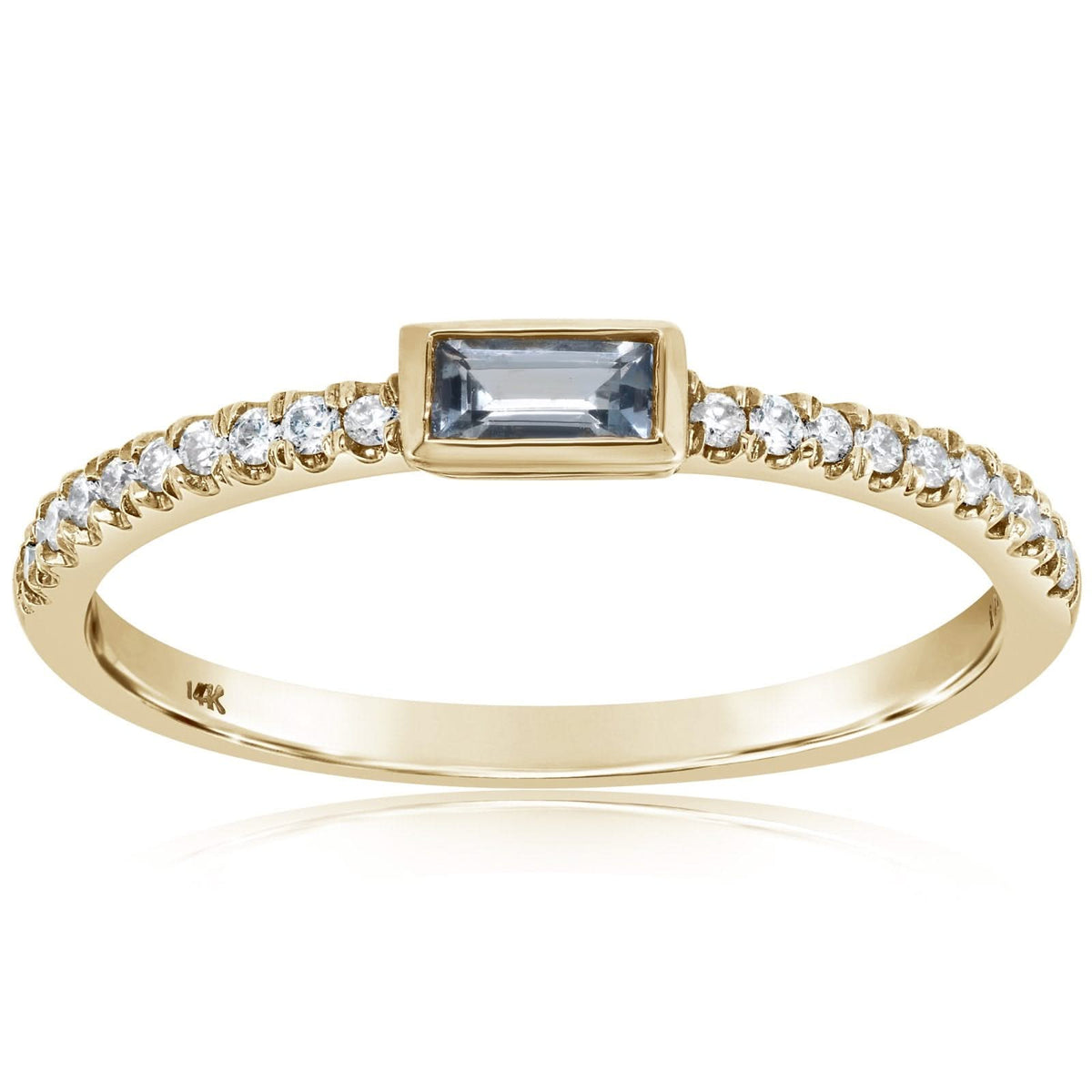 MY STORY Julie Aquamarine Ring