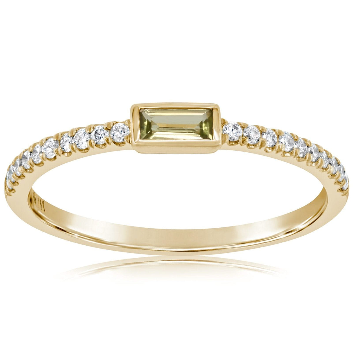 MY STORY Julie Peridot Ring