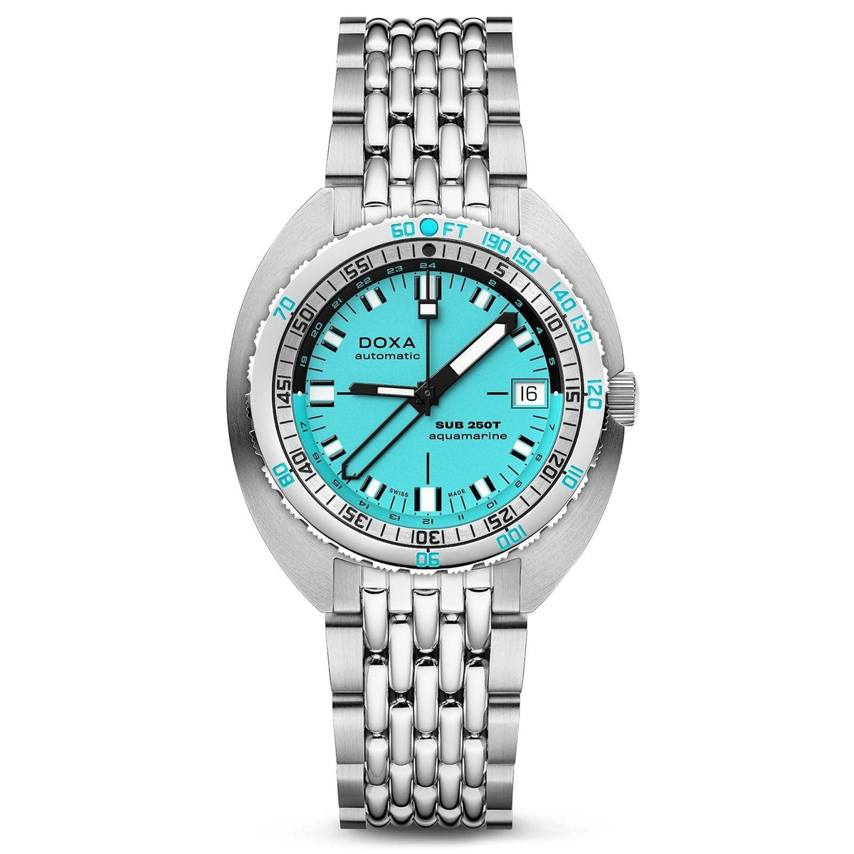 DOXA SUB 250T GMT Aquamarine Watch