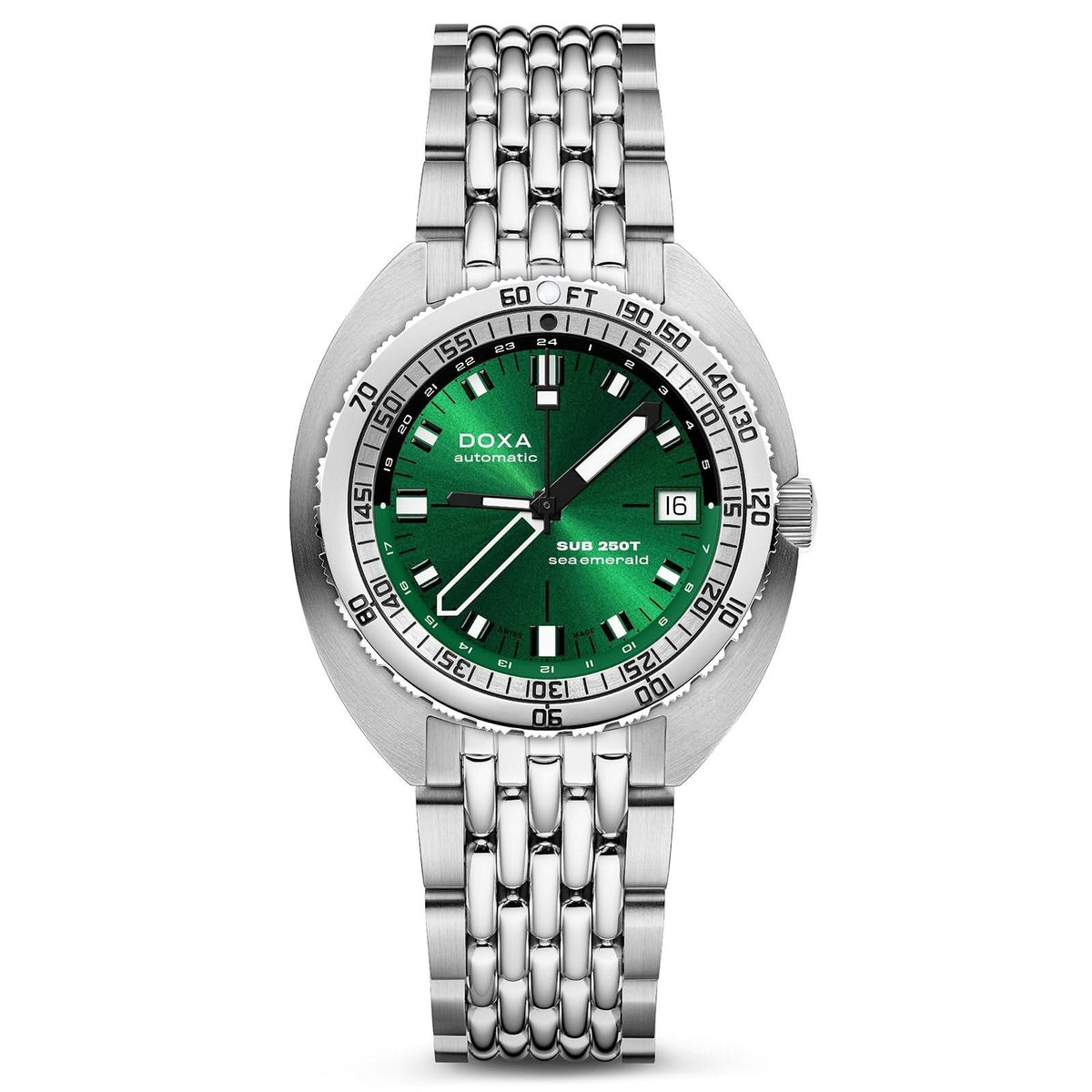 DOXA SUB 250T GMT Sea Emerald Watch