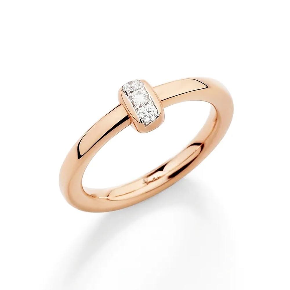 POMELLATO Together Pave Diamond Ring