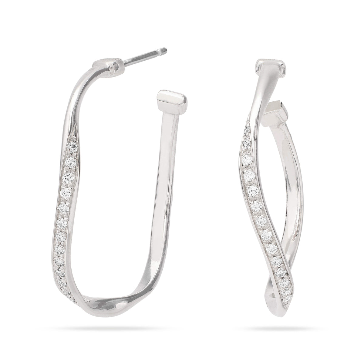 MARCO BICEGO Marrakech Diamond Hoops