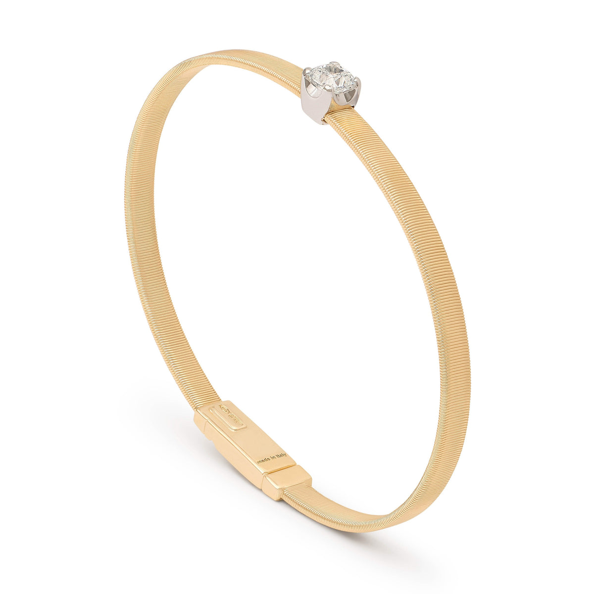 MARCO BICEGO Masai Cushion Diamond Coil Bangle