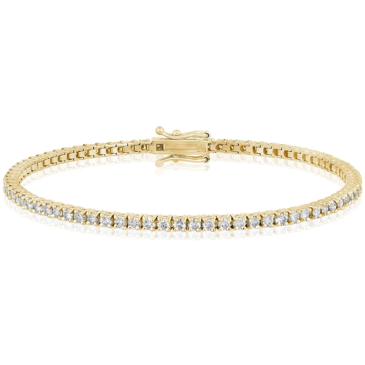 2 1/2 Carat Diamond Tennis Bracelet