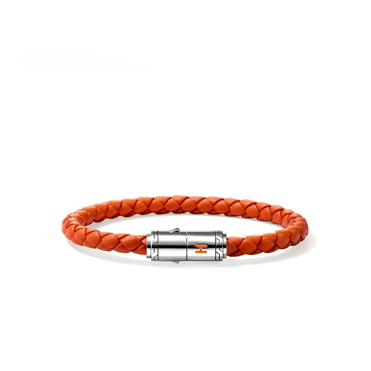 JOHN HARDY Orange Leather Bracelet