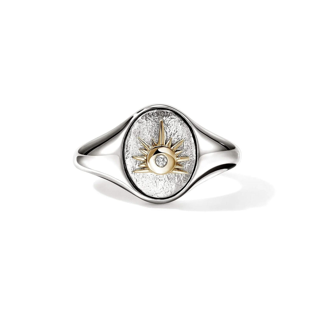 JOHN HARDY Modern Talismans Sun Signet Ring