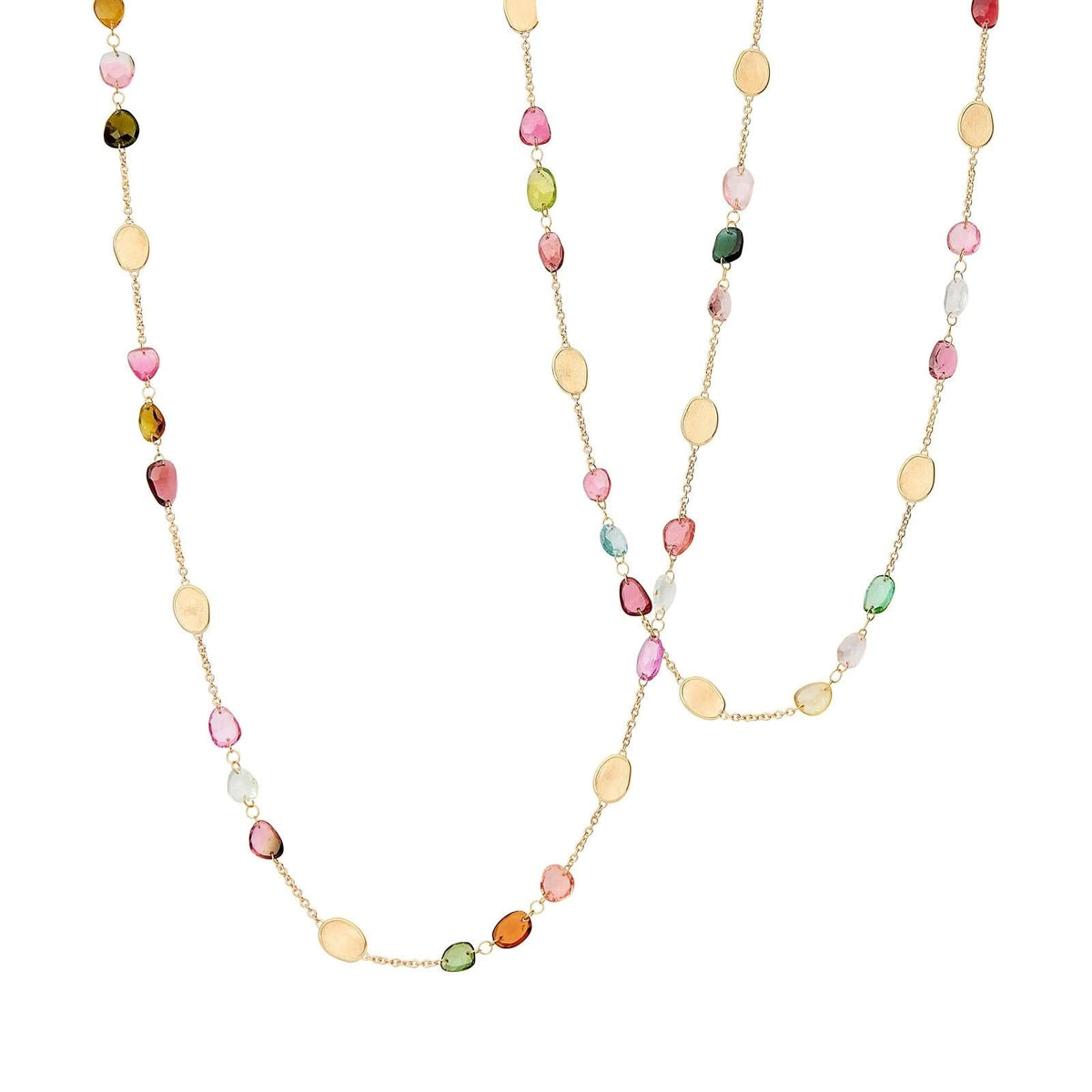 MARCO BICEGO Lunaria Long Tourmaline Necklace