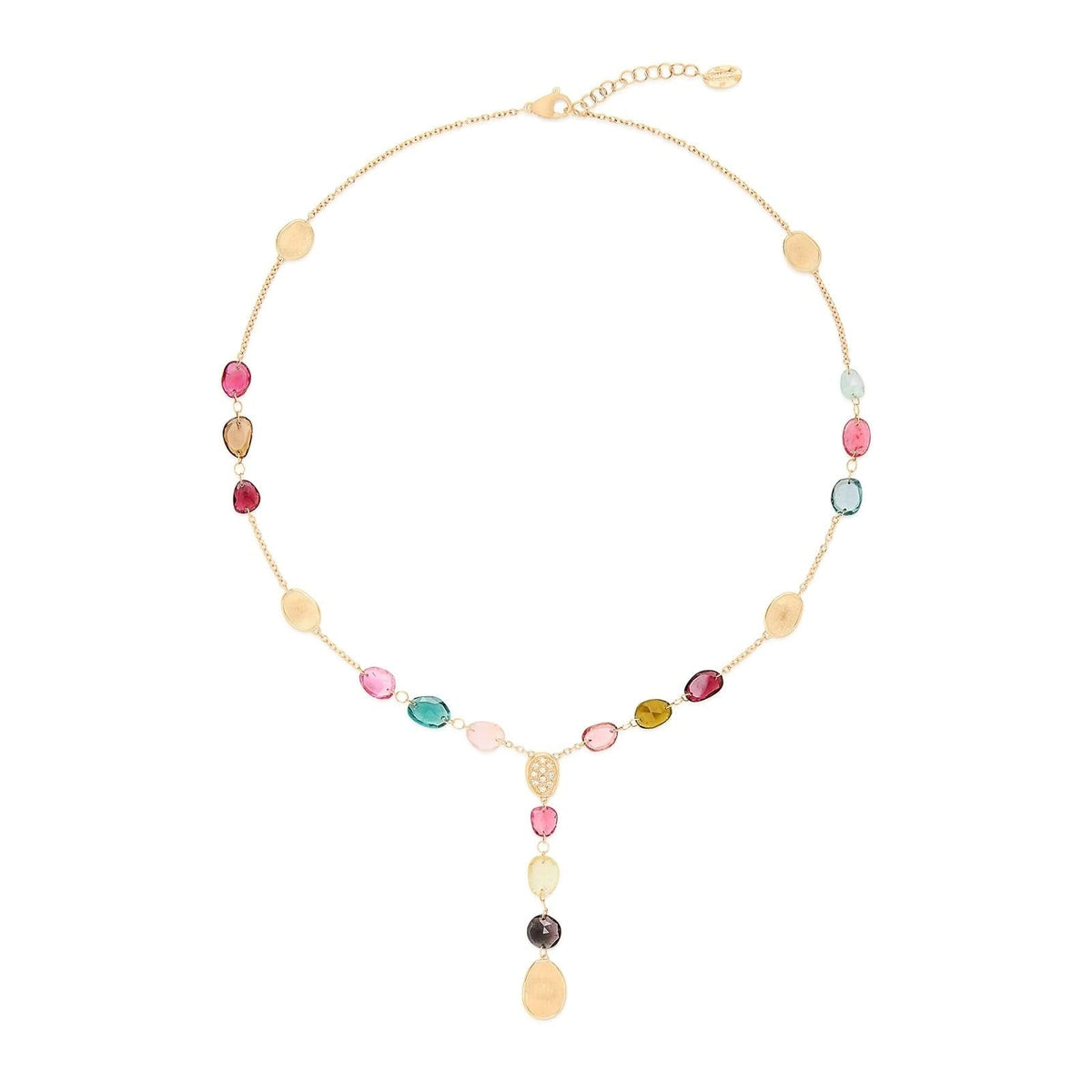 MARCO BICEGO Lunaria Tourmaline Lariat Necklace