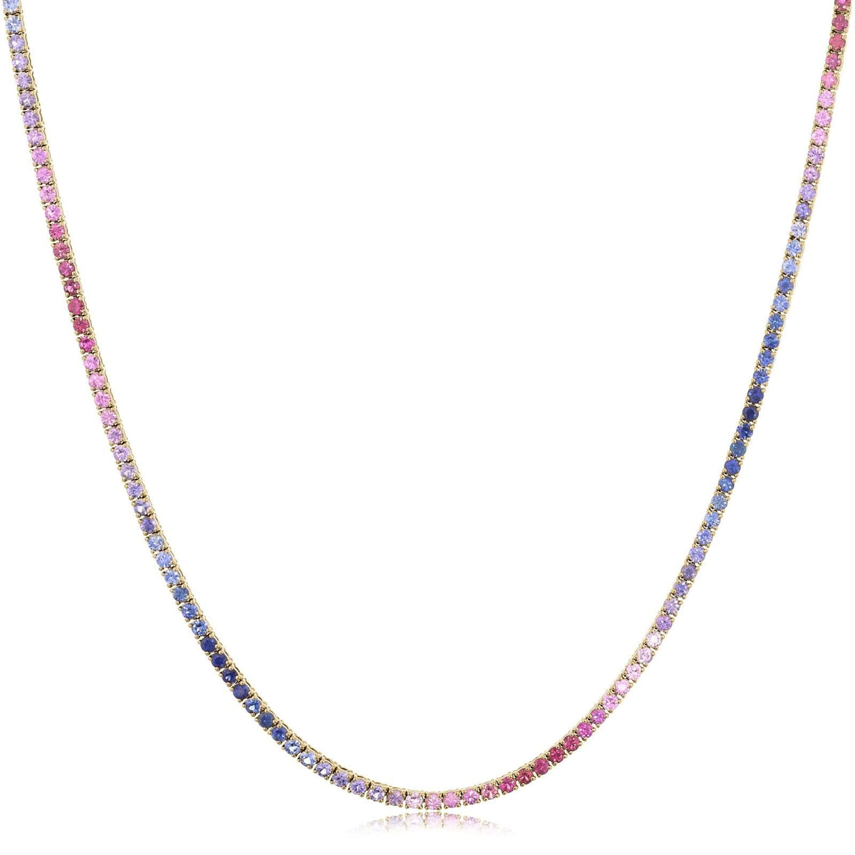 Ombre Sapphire Necklace
